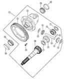 Image result for pinion and ring gear in the transaxle differential